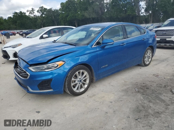 2019 Ford Fusion SEL with VIN 3FA6P0MU6KR139156, listed as a Copart auction lot 52522375 with 148,247 mi miles and Non Repairable. Bid and sale history available at DreamBid. Image 1.