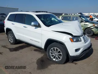2016 Jeep Grand Cherokee Limited with VIN 1C4RJFBGXGC507045, listed as a IAAI auction lot 41021303 with 96,072 mi miles and . Bid and sale history available at DreamBid. Image 1.