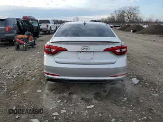 2017 Hyundai Sonata 2.4L with VIN 5NPE24AF0HH539887, listed as a Copart auction lot 50719265 with 56,849 mi miles and Salvage Title. Bid and sale history available at carsss.com. Image 6.