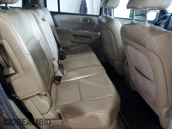 2013 Honda Pilot EX-L с VIN 5FNYF4H58DB073648, выставлен на аукционе Copart как лот 58591165 с пробегом 243 256 миль миль и Списание • Salvage title. История ставок и продаж доступна на DreamBid. Изображение 11.