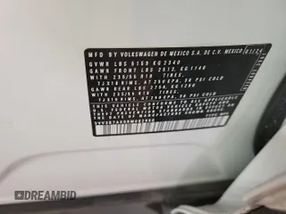 2024 Volkswagen Tiguan SE с VIN 3VV3B7AX8RM082650, выставлен на аукционе IAAI как лот 42853001 с пробегом 19 677 миль миль и . История ставок и продаж доступна на DreamBid. Изображение 24.