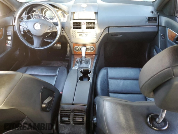 2011 Mercedes-Benz C with VIN WDDGF5EB8BA520485, listed as a Copart auction lot 48721045 with 167,179 mi miles and Salvage Title. Bid and sale history available at carsss.com. Image 8.