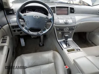 2008 Infiniti M with VIN JNKAY01E58M600619, listed as a Copart auction lot 45936145 with 134,958 mi miles and Salvage title. Bid and sale history available at DreamBid. Image 8.