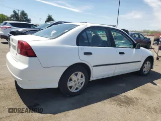 2004 Honda Civic VP with VIN 2HGES16384H536205, listed as a Copart auction lot 54513965 with 200,508 mi miles and Clean Title. Bid and sale history available at carsss.com. Image 3.