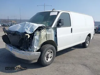 2024 Chevrolet Express Cargo with VIN 1GCWGAFP2R1279801, listed as a IAAI auction lot 42235836 with 11,611 mi miles and . Bid and sale history available at DreamBid. Image 23.