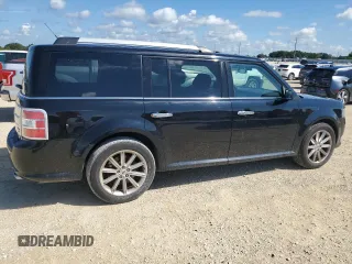 2017 Ford Flex Limited with VIN 2FMHK6D8XHBA11593, listed as a Copart auction lot 74019164 with 129,100 mi miles and Clean Title. Bid and sale history available at carsss.com. Image 3.