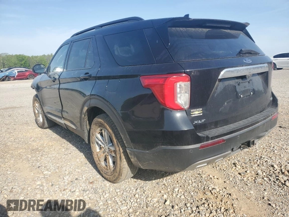 2020 Ford Explorer XLT z VIN 1FMSK8DH5LGC24387, wystawiony jako Copart lot #52971925 z przebiegiem 106 009 mil mil oraz Szkoda całkowita • Salvage title. Historia ofert i sprzedaży dostępna na DreamBid. Obrazek 2.
