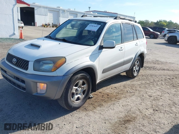 2003 Toyota RAV4 with VIN JTEGH20V730096109, listed as a IAAI auction lot 41903697 with 202,122 mi miles. Bid and sale history available at carsss.com. Image 6.