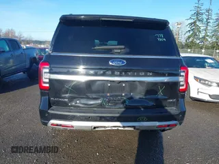 2023 Ford Expedition Max Platinum with VIN 1FMJK1M82PEA46362, listed as a IAAI auction lot 41862368 with 20,446 mi miles and . Bid and sale history available at DreamBid. Image 17.