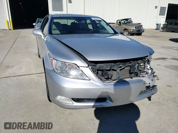 2008 Lexus LS 460 with VIN JTHBL46F185053614, listed as a Copart auction lot 46402145 with 174,227 mi miles and Salvage Title. Bid and sale history available at DreamBid. Image 11.