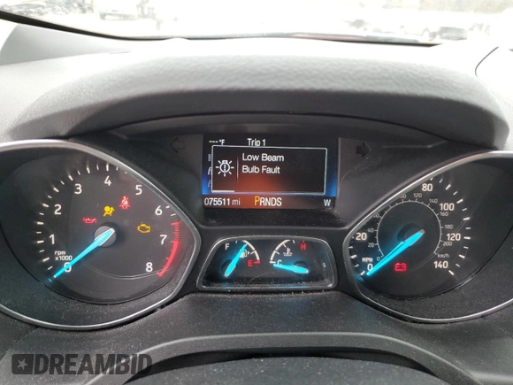 2018 Ford Escape SE with VIN 1FMCU0G9XJUB62780, listed as a Copart auction lot 88091125 with 75,511 mi miles and Salvage Title. Bid and sale history available at carsss.com. Image 9.