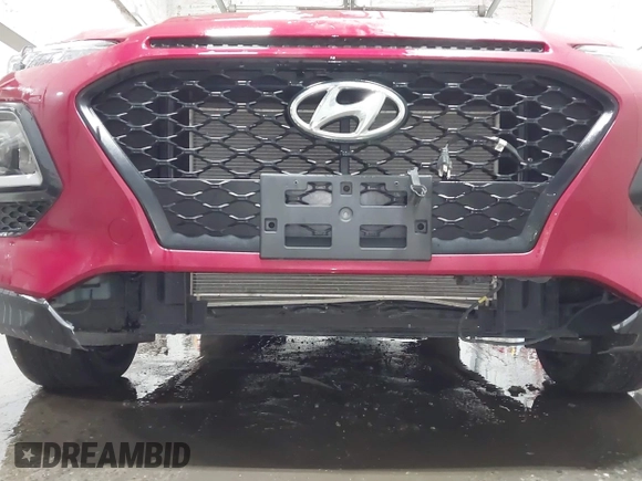 2020 Hyundai Kona SEL with VIN KM8K2CAA6LU537640, listed as a IAAI auction lot 41612563 with 51,838 mi miles. Bid and sale history available at carsss.com. Image 6.