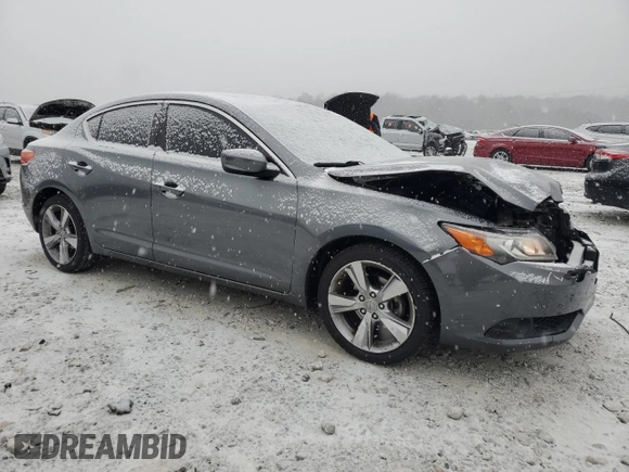 2013 Acura ILX Premium Pkg with VIN 19VDE1F51DE002275, listed as a Copart auction lot 41733675 with 186,136 mi miles and Salvage Title. Bid and sale history available at carsss.com. Image 4.