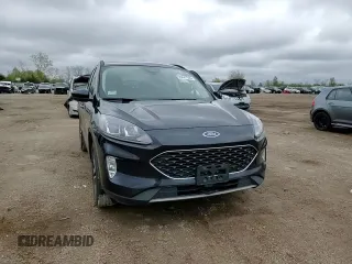 2021 Ford Escape SEL with VIN 1FMCU9H63MUB35918, listed as a Copart auction lot 55647305 with 211,681 mi miles and Salvage title. Bid and sale history available at DreamBid. Image 13.
