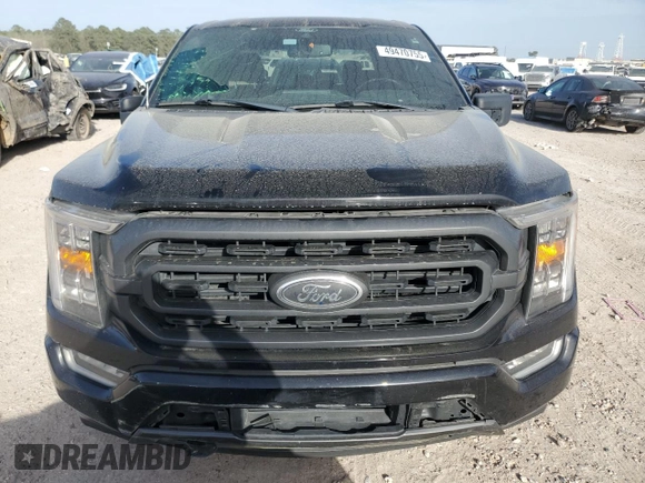 2021 Ford F-150 XL with VIN 1FTEW1CP8MFA25136, listed as a Copart auction lot 49470755 with 91,617 mi miles and Salvage Title. Bid and sale history available at carsss.com. Image 5.