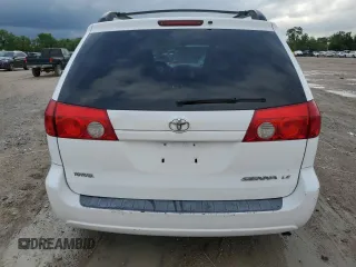 2006 Toyota Sienna CE with VIN 5TDZA23C26S543202, listed as a Copart auction lot 54340585 with 172,681 mi miles and Salvage Title. Bid and sale history available at carsss.com. Image 6.