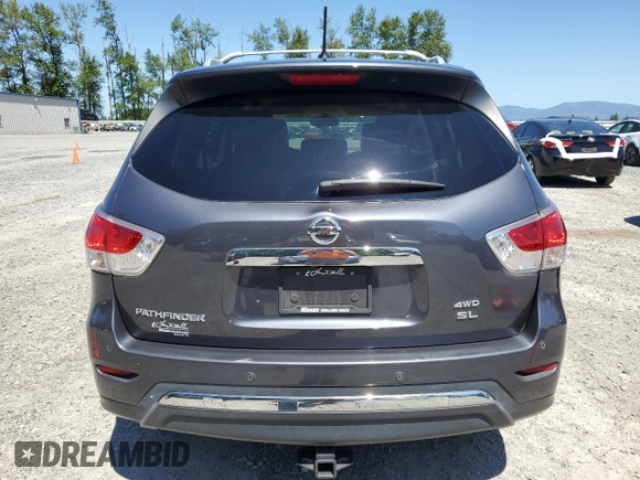 2013 Nissan Pathfinder SL z VIN 5N1AR2MM0DC629809, wystawiony jako Copart lot #60355695 z przebiegiem 92 617 mil mil oraz Czysty tytuł • Clean title. Historia ofert i sprzedaży dostępna na DreamBid. Obrazek 6.