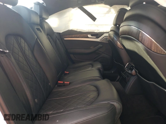 2015 Audi A8 4.0T with VIN WAUJ2AFD3FN005524, listed as a Copart auction lot 65610982 with 105,627 mi miles and . Bid and sale history available at DreamBid. Image 6.