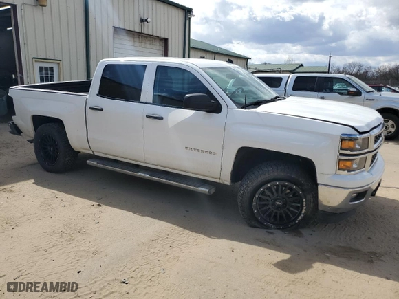 2014 Chevrolet Silverado 1500 LT with VIN 3GCUKREC7EG123512, listed as a Copart auction lot 50374985 with 68,238 mi miles and Salvage Title. Bid and sale history available at carsss.com. Image 4.