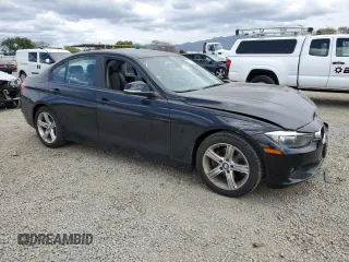 2014 BMW 3 Series 328i with VIN WBA3C1C53EK117372, listed as a Copart auction lot 51845745 with 96,336 mi miles and Salvage Title. Bid and sale history available at carsss.com. Image 4.