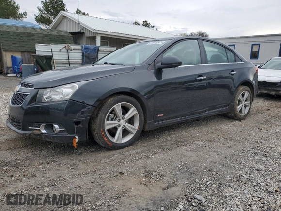 2012 Chevrolet Cruze 2LT with VIN 1G1PG5SC1C7405870, listed as a Copart auction lot 51646525 with 120,823 mi miles and Salvage Title. Bid and sale history available at DreamBid. Image 1.