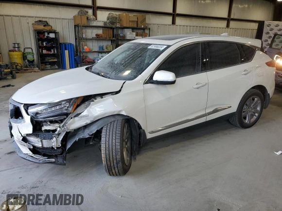 2019 Acura RDX w/Advance Pkg with VIN 5J8TC1H70KL001860, listed as a Copart auction lot 82996034 with 93,073 mi miles and Salvage Title. Bid and sale history available at carsss.com. Image 1.