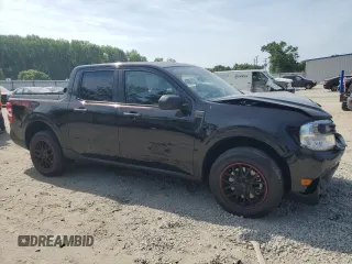 2023 Ford Maverick XL with VIN 3FTTW8F98PRA14125, listed as a Copart auction lot 55358905 with 35,489 mi miles and Salvage title. Bid and sale history available at DreamBid. Image 4.