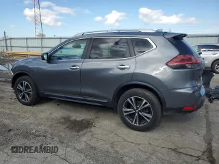 2018 Nissan Rogue SV with VIN 5N1AT2MV3JC784330, listed as a Copart auction lot 50060955 with 84,704 mi miles and Salvage Title. Bid and sale history available at DreamBid. Image 2.