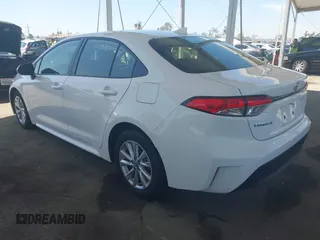 2024 Toyota Corolla LE with VIN JTDB4MEE6RJ014534, listed as a IAAI auction lot 42013699 with 8,158 mi miles. Bid and sale history available at carsss.com. Image 3.