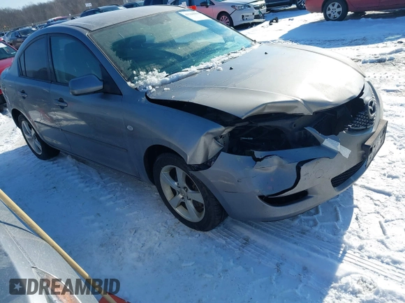 2006 Mazda 3 i Touring with VIN JM1BK32F961521985, listed as a IAAI auction lot 41360059 with 221,961 mi miles and . Bid and sale history available at DreamBid. Image 1.
