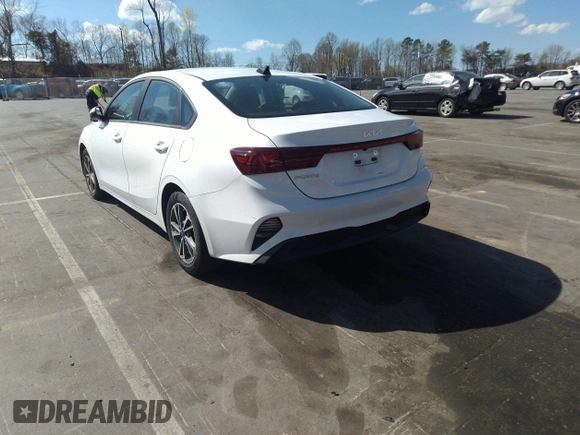 2023 Kia Forte LXS with VIN 3KPF24AD5PE637982, listed as a IAAI auction lot 41850509 with 27,495 mi miles and . Bid and sale history available at DreamBid. Image 3.