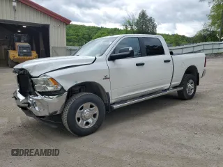 2016 Ram 2500 SLT with VIN 3C6UR5DL1GG307232, listed as a Copart auction lot 58852665 with 65,523 mi miles and Salvage title. Bid and sale history available at DreamBid. Image 1.