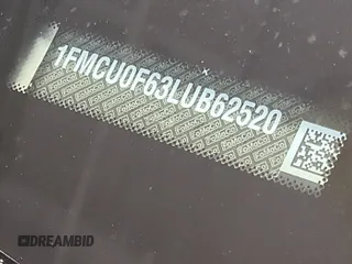 2020 Ford Escape S с VIN 1FMCU0F63LUB62520, выставлен на аукционе IAAI как лот 42726884 с пробегом 258 258 миль миль и . История ставок и продаж доступна на DreamBid. Изображение 21.