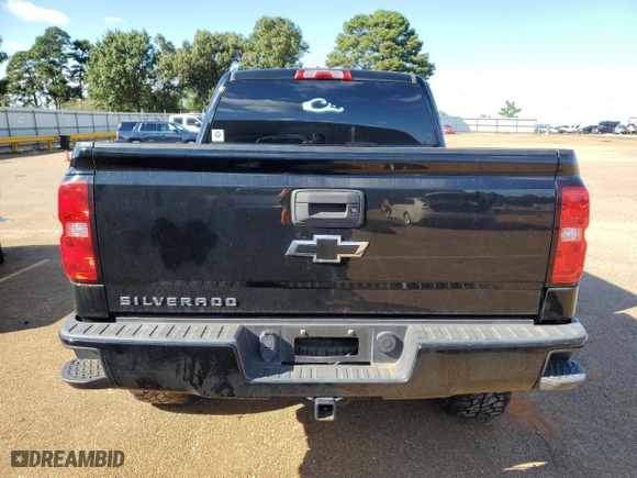 2018 Chevrolet Silverado 1500 Custom with VIN 3GCUKPEC6JG251612, listed as a Copart auction lot 43970645 with 95,613 mi miles and Salvage Title. Bid and sale history available at carsss.com. Image 6.