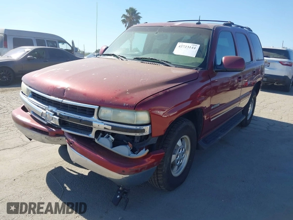 2003 Chevrolet Tahoe LS with VIN 1GNEC13T23R292010, listed as a IAAI auction lot 42723144 with Not provided miles and . Bid and sale history available at DreamBid. Image 2.