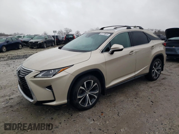 2019 Lexus RX with VIN 2T2BGMCAXKC039442, listed as a Copart auction lot 51178615 with 73,065 mi miles and Salvage Title. Bid and sale history available at carsss.com. Image 1.