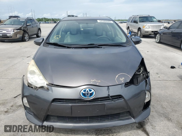 2013 Toyota Prius One with VIN JTDKDTB32D1035421, listed as a Copart auction lot 54380685 with 98,738 mi miles and Clean Title. Bid and sale history available at carsss.com. Image 5.