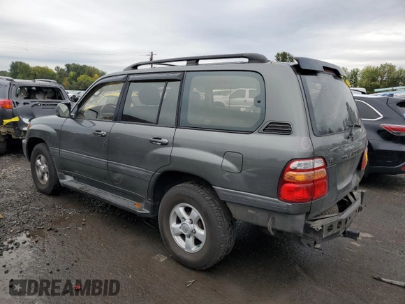 2000 Toyota Land Cruiser with VIN JT3HT05J7Y0084006, listed as a Copart auction lot 76390254 with 142,620 mi miles and Salvage Title. Bid and sale history available at carsss.com. Image 2.
