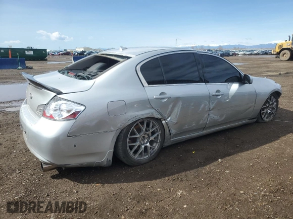 2008 Infiniti G35 x with VIN JNKBV61F08M272244, listed as a Copart auction lot 51507045 with 161,922 mi miles and Salvage Title. Bid and sale history available at DreamBid. Image 3.