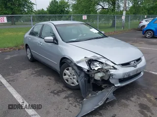 2004 Honda Accord LX z VIN 1HGCM56354A055237, wystawiony jako IAAI lot #42274905 z przebiegiem 198 550 mil mil oraz . Historia ofert i sprzedaży dostępna na DreamBid. Obrazek 1.