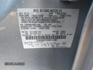 2011 Ford Flex Limited w/Ecoboost with VIN 2FMHK6DT4BBD14588, listed as a IAAI auction lot 41828829 with Not Provided miles. Bid and sale history available at carsss.com. Image 9.