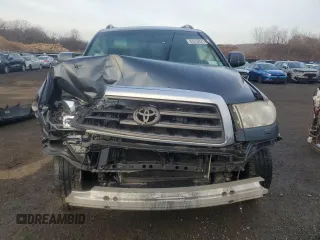 2010 Toyota Sequoia SR5 with VIN 5TDBY5G11AS029518, listed as a Copart auction lot 83238214 with 0 mi miles and Salvage Title. Bid and sale history available at carsss.com. Image 5.