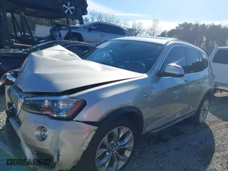 2017 BMW X3 xDrive28i with VIN 5UXWX9C33H0T22075, listed as a IAAI auction lot 41431025 with 128,471 mi miles. Bid and sale history available at carsss.com. Image 14.