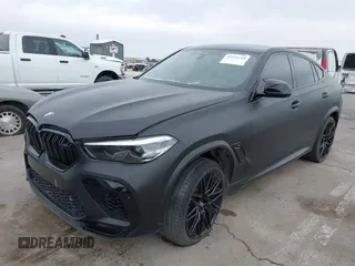 2021 BMW X6 M with VIN 5YMCY0C01M9F58498, listed as a IAAI auction lot 41272745 with 29,769 mi miles. Bid and sale history available at carsss.com. Image 2.