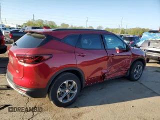 2024 Chevrolet Blazer LT with VIN 3GNKBCR4XRS162502, listed as a Copart auction lot 56334165 with 5,328 mi miles and Clean title. Bid and sale history available at DreamBid. Image 3.