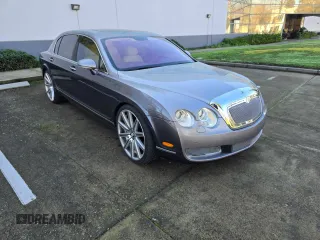 2006 Bentley Flying Spur with VIN SCBBR53W66C034319, listed as a Copart auction lot 87561075 with 85,166 mi miles and Salvage title. Bid and sale history available at DreamBid. Image 1.