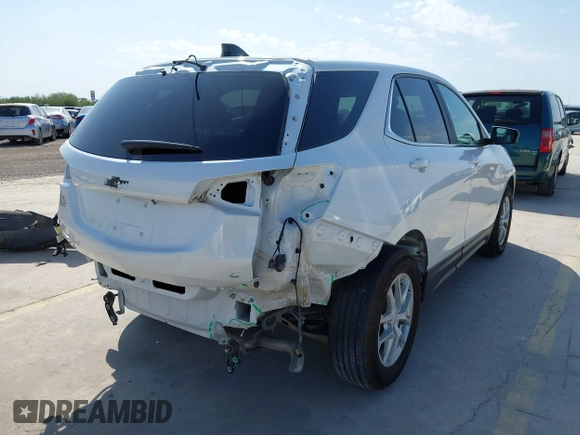2024 Chevrolet Equinox LT with VIN 3GNAXKEG5RS120231, listed as a IAAI auction lot 42182658 with 27,987 mi miles and . Bid and sale history available at DreamBid. Image 4.
