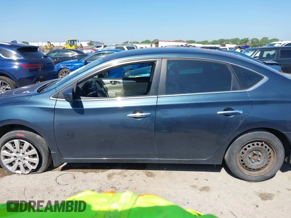 2015 Nissan Sentra SV with VIN 3N1AB7AP9FL688596, listed as a IAAI auction lot 42082292 with 77,300 mi miles and . Bid and sale history available at DreamBid. Image 14.