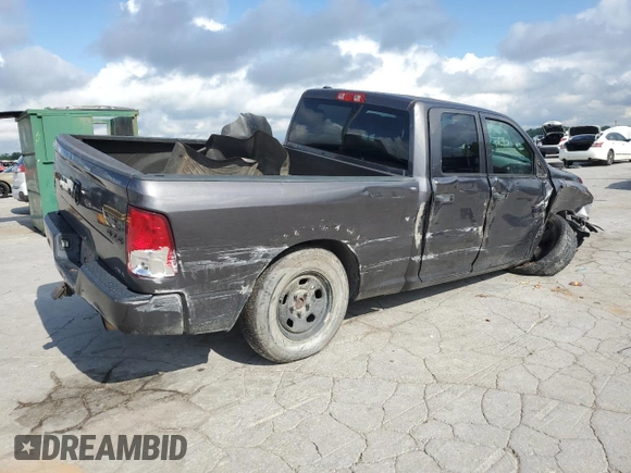 2017 Ram 1500 Express with VIN 1C6RR7FT2HS854535, listed as a Copart auction lot 55915705 with 141,877 mi miles and Salvage title. Bid and sale history available at DreamBid. Image 3.