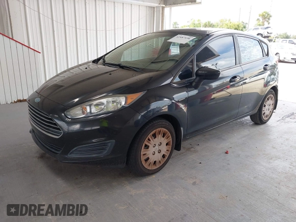 2014 Ford Fiesta S with VIN 3FADP4TJ7EM101992, listed as a IAAI auction lot 42487696 with 205,585 mi miles and . Bid and sale history available at DreamBid. Image 2.